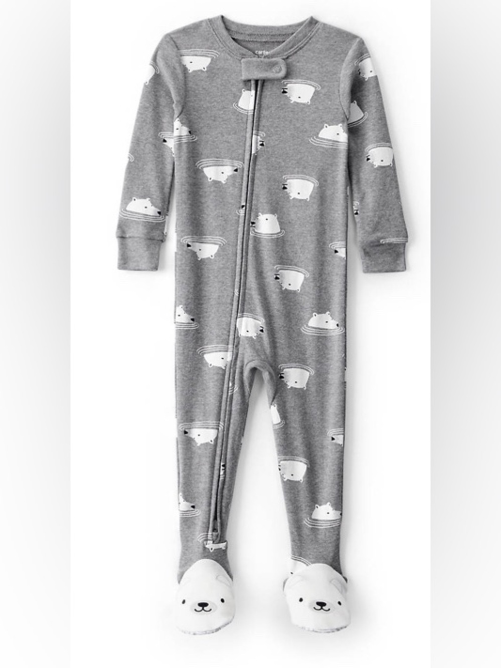 Bundle of 6 - 12 month Baby Grippy Footed Sleepers